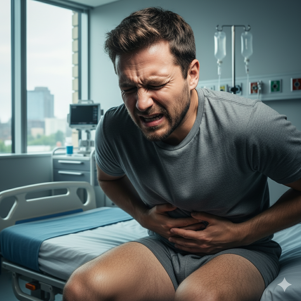 Lower GI Tract in San Diego patient with abdominal pain